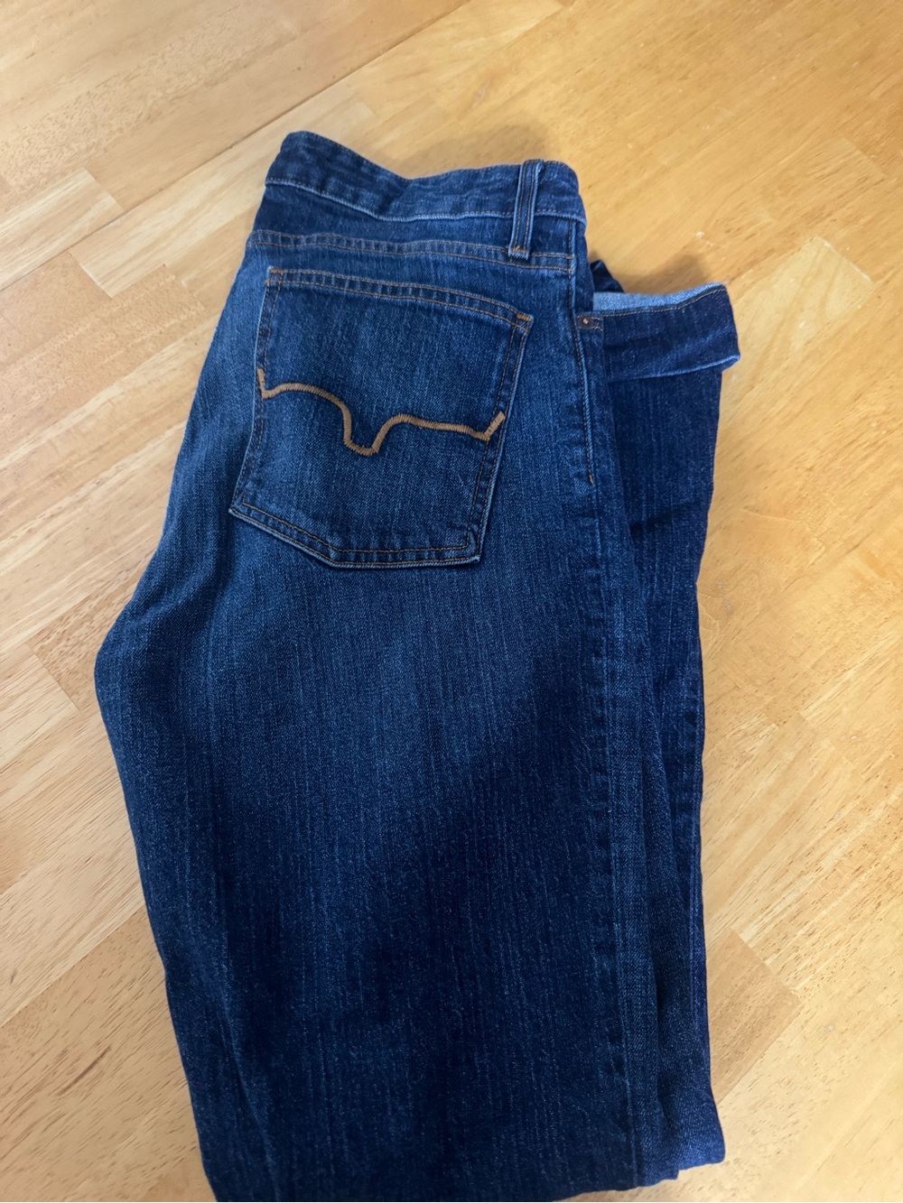 Kimes Ranch Men’s Straight Dark Blue Jeans